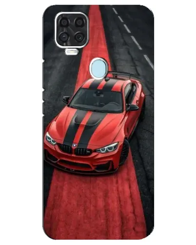 Чехол для ZTE Blade V2020 с картинкой «BMW на красной дорожке»