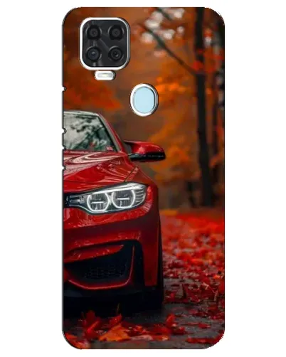 Чехол для ZTE Blade V2020 с картинкой «Осенняя BMW M4»