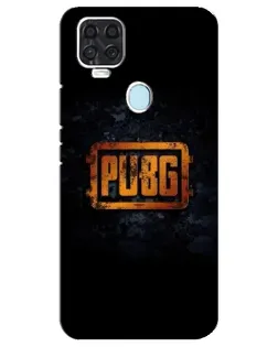 Чохол для ZTE Blade V2020 з картинкою «PUBG — золотий логотип»