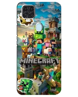 Чехол для ZTE Blade V2020 с картинкой «Замок Minecraft» Чехол для ZTE Blade V2020 с картинкой «Замок Minecraft»