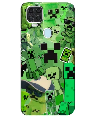 Чохол для ZTE Blade V2020 з картинкою «Кріпери Minecraft» Чохол для ZTE Blade V2020 з картинкою «Кріпери Minecraft»