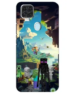 Чохол для ZTE Blade V2020 з картинкою «Ендермен у лісі»