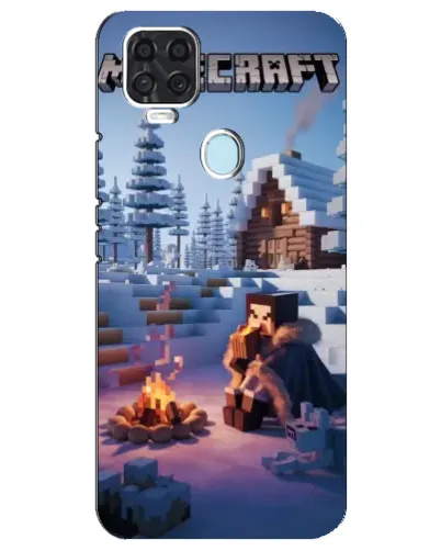 Чохол для ZTE Blade V2020 з картинкою «Зимовий Minecraft» Чохол для ZTE Blade V2020 з картинкою «Зимовий Minecraft»