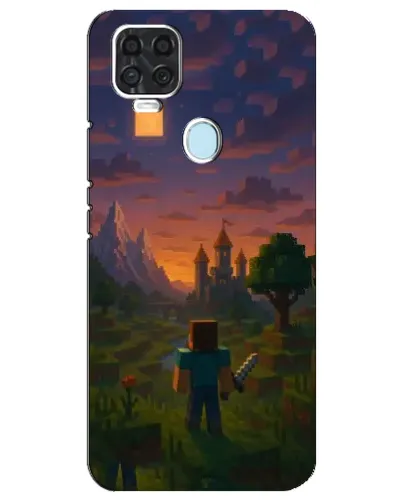 Чохол для ZTE Blade V2020 з картинкою «Стів біля вежі» Чохол для ZTE Blade V2020 з картинкою «Стів біля вежі»