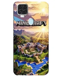 Чохол для ZTE Blade V2020 з картинкою «Minecraft панорама»