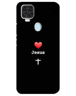 Чехол для ZTE Blade V2020 с картинкой «Сердце - Jesus» Чехол для ZTE Blade V2020 с картинкой «Сердце - Jesus»