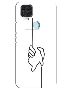 Чехол для ZTE Blade V2020 с картинкой «Рука держит» Чехол для ZTE Blade V2020 с картинкой «Рука держит»