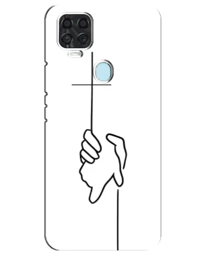 Чехол для ZTE Blade V2020 с картинкой «Рука держит» Чехол для ZTE Blade V2020 с картинкой «Рука держит»