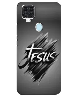 Чехол для ZTE Blade V2020 с картинкой «Надпись Jesus Graffiti»
