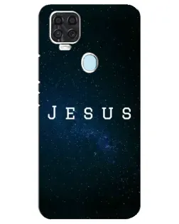 Чехол для ZTE Blade V2020 с картинкой «Звездное небо Jesus»