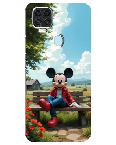 Чехол для ZTE Blade V2020 с картинкой «Микки на скамейке» Чехол для ZTE Blade V2020 с картинкой «Микки на скамейке»