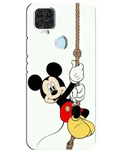 Чехол для ZTE Blade V2020 с картинкой «Mickey на канате»