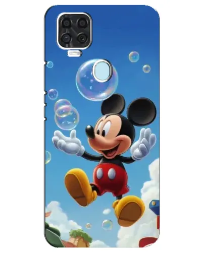 Чехол для ZTE Blade V2020 с картинкой «Mickey и мыльные пузыри» Чехол для ZTE Blade V2020 с картинкой «Mickey и мыльные пузыри»