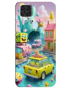 Чехол для ZTE Blade V2020 с картинкой «Монстр-трак приключения»
