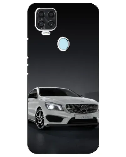 Чехол для ZTE Blade V2020 с картинкой «Mercedes AMG GT Silver»