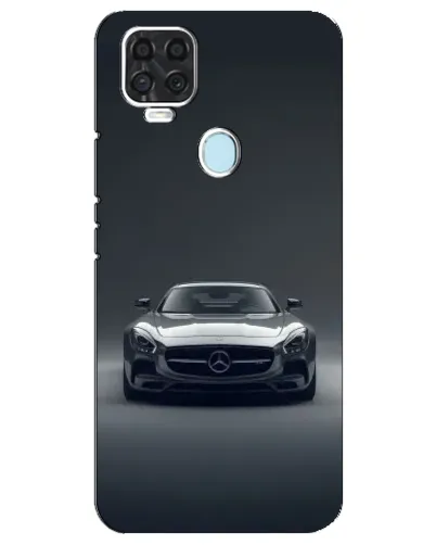 Чехол для ZTE Blade V2020 с картинкой «Mercedes на черном»
