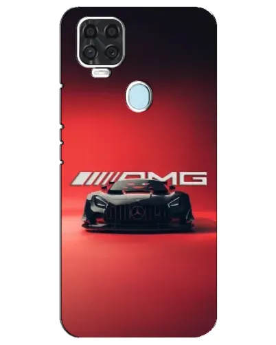 Чехол для ZTE Blade V2020 с картинкой «Mercedes AMG — красная линия»