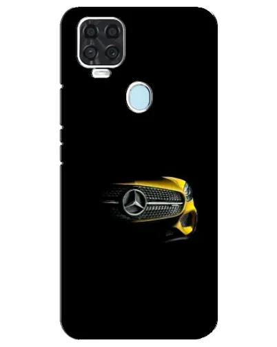 Чехол для ZTE Blade V2020 с картинкой «Mercedes — ретро стиль»