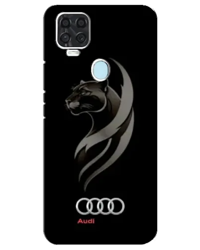 Чехол для ZTE Blade V2020 с картинкой «Графика — пантера и Audi» Чехол для ZTE Blade V2020 с картинкой «Графика — пантера и Audi»