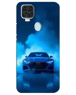 Чехол для ZTE Blade V2020 с картинкой «Audi — голубая энергия» Чехол для ZTE Blade V2020 с картинкой «Audi — голубая энергия»