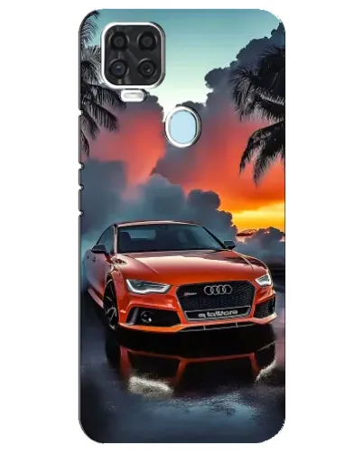 Чехол для ZTE Blade V2020 с картинкой «Audi — закат» Чехол для ZTE Blade V2020 с картинкой «Audi — закат»