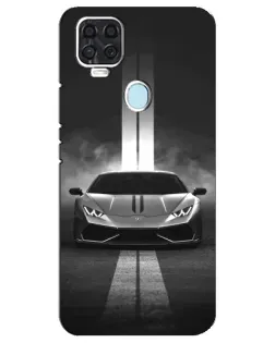 Чохол для ZTE Blade V2020 з картинкою «Lamborghini симетрія доріг»