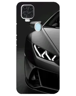 Чохол для ZTE Blade V2020 з картинкою «Lamborghini фари деталізація»