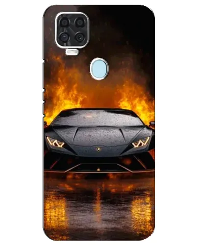 Чохол для ZTE Blade V2020 з картинкою «Lamborghini у вогні» Чохол для ZTE Blade V2020 з картинкою «Lamborghini у вогні»