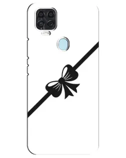 Чехол для ZTE Blade V2020 с картинкой «Диагональный бант»