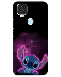 Чехол для ZTE Blade V2020 с картинкой «Неоновый Stitch»