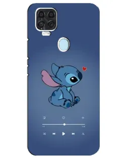 Чехол для ZTE Blade V2020 с картинкой «Музыкальный Stitch»