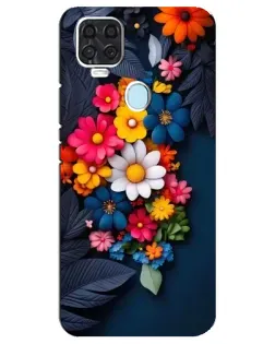 Чехол для ZTE Blade V2020 с картинкой «Цветочная феерия» Чехол для ZTE Blade V2020 с картинкой «Цветочная феерия»