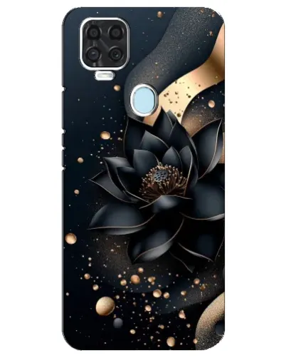 Чехол для ZTE Blade V2020 с картинкой «Черный лотос» Чехол для ZTE Blade V2020 с картинкой «Черный лотос»
