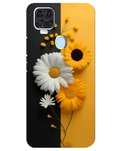 Чехол для ZTE Blade V2020 с картинкой «Подсолнух и ромашка» Чехол для ZTE Blade V2020 с картинкой «Подсолнух и ромашка»