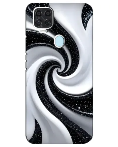 Чохол для ZTE Blade V2020 з картинкою «Чорно-біла спіраль» Чохол для ZTE Blade V2020 з картинкою «Чорно-біла спіраль»