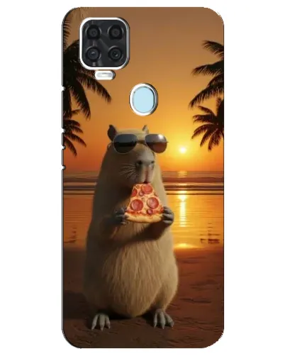 Чехол для ZTE Blade V2020 с картинкой «Капибара с пиццей» Чехол для ZTE Blade V2020 с картинкой «Капибара с пиццей»