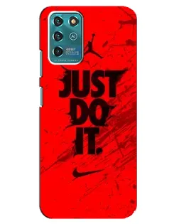 Чехол для ZTE Blade V30 Vita с картинкой «Nike Just Do It» Чехол для ZTE Blade V30 Vita с картинкой «Nike Just Do It»