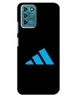 Чехол для ZTE Blade V30 Vita с картинкой «Adidas Cyan Logo»