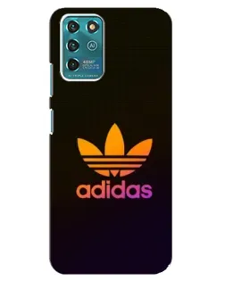 Чехол для ZTE Blade V30 Vita с картинкой «Градиент Adidas»