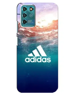 Чехол для ZTE Blade V30 Vita с картинкой «Океанская глубина адидас»