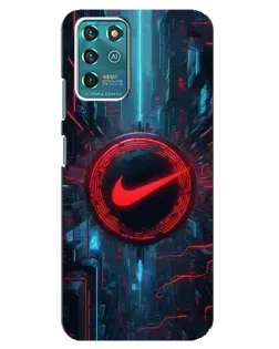 Чехол для ZTE Blade V30 Vita с картинкой «Техногенный стиль Nike» Чехол для ZTE Blade V30 Vita с картинкой «Техногенный стиль Nike»