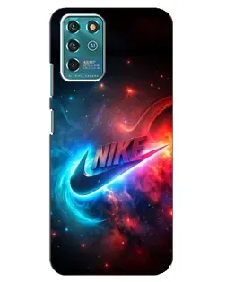 Чехол для ZTE Blade V30 Vita с картинкой «Огненный логотип Nike» Чехол для ZTE Blade V30 Vita с картинкой «Огненный логотип Nike»