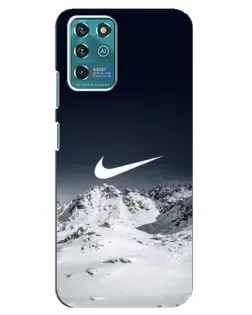 Чехол для ZTE Blade V30 Vita с картинкой «Nike — зимние горы» Чехол для ZTE Blade V30 Vita с картинкой «Nike — зимние горы»