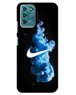 Чехол для ZTE Blade V30 Vita с картинкой «Nike и синий дым» Чехол для ZTE Blade V30 Vita с картинкой «Nike и синий дым»