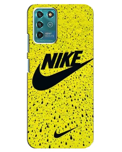 Чехол для ZTE Blade V30 Vita с картинкой «Желтый текстурный Nike» Чехол для ZTE Blade V30 Vita с картинкой «Желтый текстурный Nike»