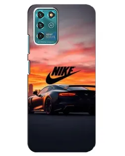 Чехол для ZTE Blade V30 Vita с картинкой «Nike и суперкар» Чехол для ZTE Blade V30 Vita с картинкой «Nike и суперкар»