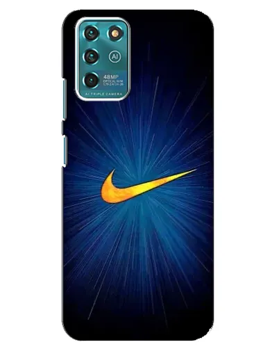 Чехол для ZTE Blade V30 Vita с картинкой «Синий пульс Nike» Чехол для ZTE Blade V30 Vita с картинкой «Синий пульс Nike»