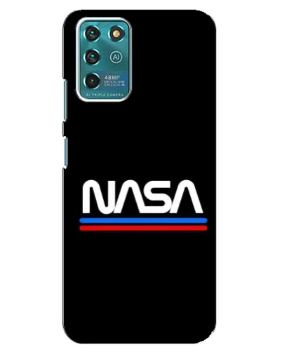 Чехол для ZTE Blade V30 Vita с картинкой «NASA — классика Red Blue» Чехол для ZTE Blade V30 Vita с картинкой «NASA — классика Red Blue»