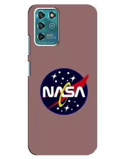 Чехол для ZTE Blade V30 Vita с картинкой «NASA — ретро космос»