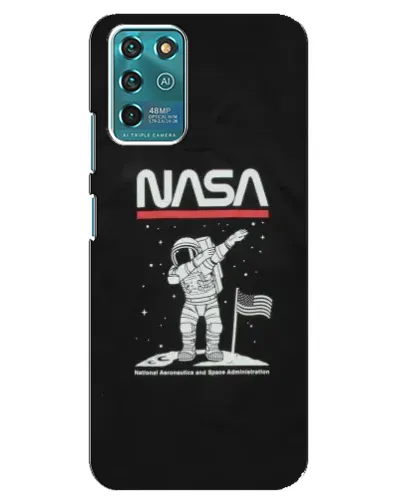 Чехол для ZTE Blade V30 Vita с картинкой «NASA — шагаем по Луне» Чехол для ZTE Blade V30 Vita с картинкой «NASA — шагаем по Луне»